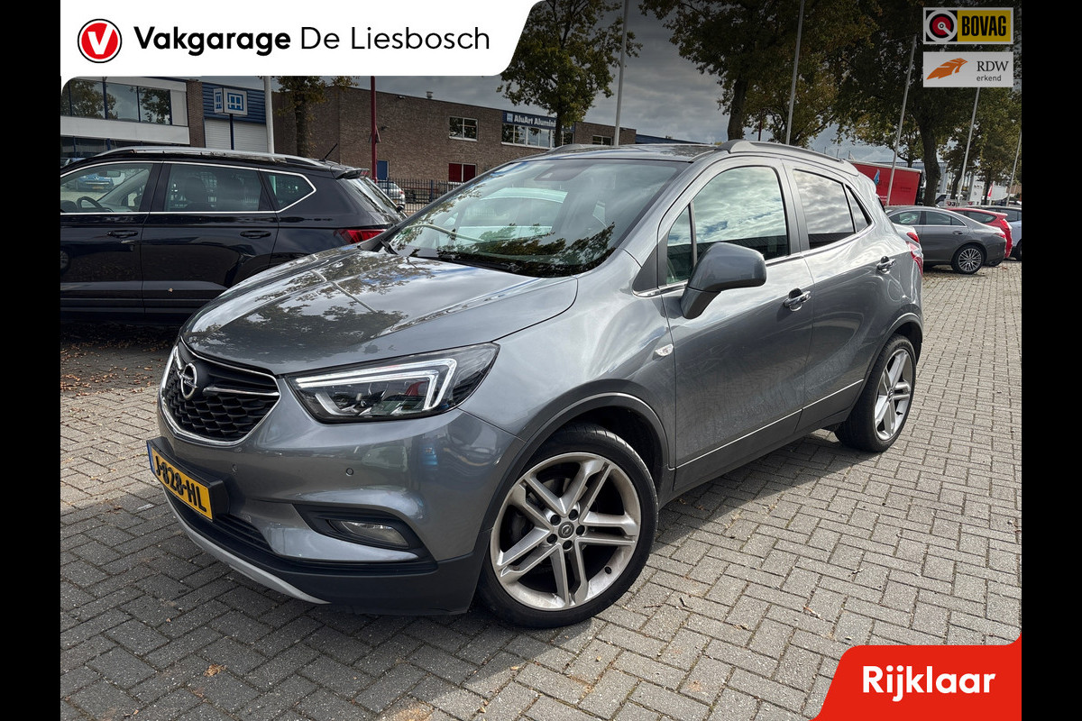 Opel Mokka X 1.4 Turbo Black Edition/leer/schuifdak/trekhaak/navi/stoel stuur verw