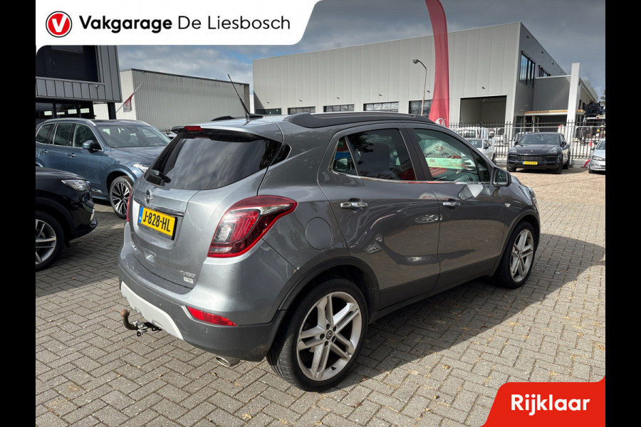 Opel Mokka X 1.4 Turbo Black Edition/leer/schuifdak/trekhaak/navi/stoel stuur verw