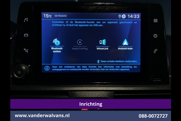 Peugeot Partner 1.5 BlueHDI 102pk L1H1 Inrichting Euro6 Airco | Camera | Apple Carplay | Trekhaak | Cruisecontrol Android Auto, Parkeersensoren