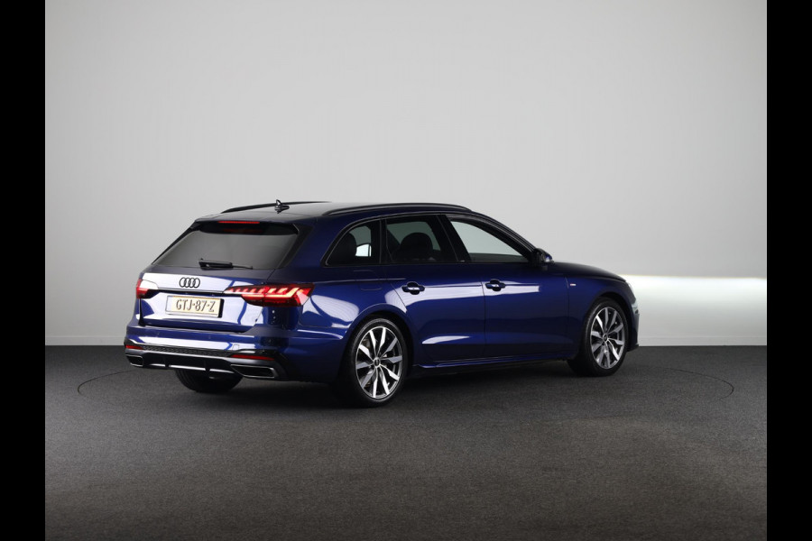 Audi A4 Avant 35 TFSI S edition Competition 150 pk S-tronic | Private lease vanaf € 751,- per maand | Verlengde garantie | Navigatie | Parkeersensoren | Stoelverwarming | S-Line |