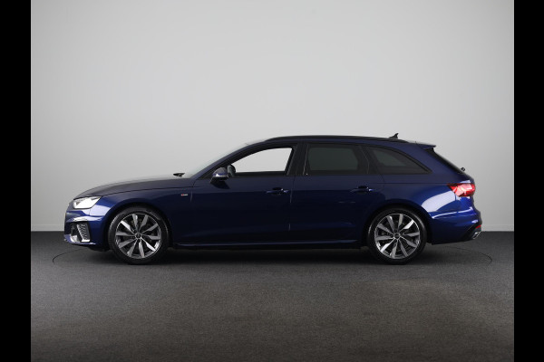 Audi A4 Avant 35 TFSI S edition Competition 150 pk S-tronic | Private lease vanaf € 751,- per maand | Verlengde garantie | Navigatie | Parkeersensoren | Stoelverwarming | S-Line |