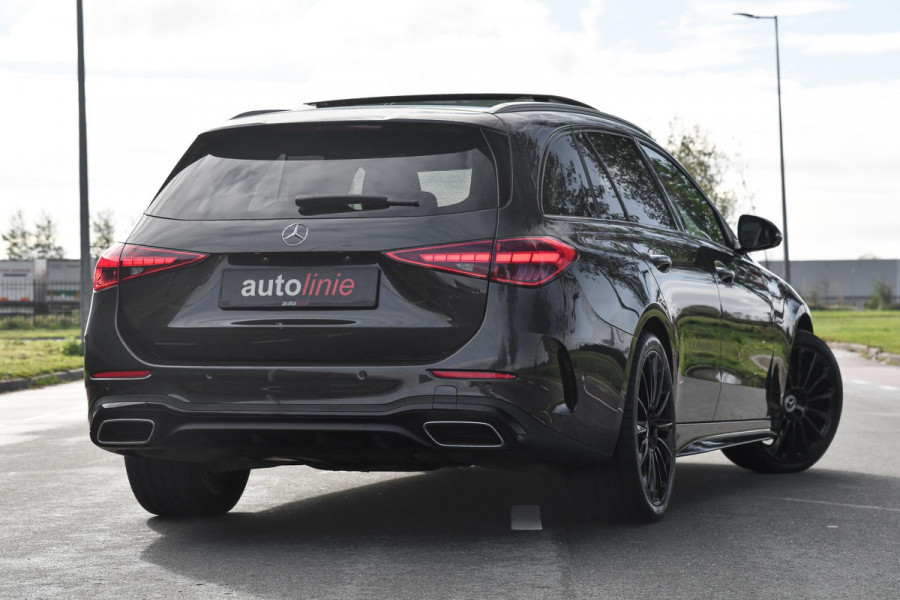 Mercedes-Benz C-Klasse Estate 300 e AMG Premium Plus. Pano, Memory, Distro+, HUD, 360 3D, Trekh, Burm, Keyless, Digital, Stuurvw! Mercedes-Benz C-Klasse Estate 300 e AMG Premium Plus. Pano, Memory, Distro+, HUD, 360 3D, Trekh, Burm, Keyless, Digital, Stuurvw!