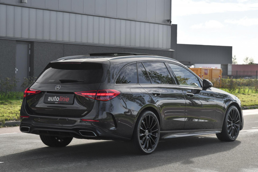 Mercedes-Benz C-Klasse Estate 300 e AMG Premium Plus. Pano, Memory, Distro+, HUD, 360 3D, Trekh, Burm, Keyless, Digital, Stuurvw! Mercedes-Benz C-Klasse Estate 300 e AMG Premium Plus. Pano, Memory, Distro+, HUD, 360 3D, Trekh, Burm, Keyless, Digital, Stuurvw!