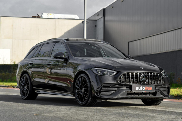 Mercedes-Benz C-Klasse Estate 300 e AMG Premium Plus. Pano, Memory, Distro+, HUD, 360 3D, Trekh, Burm, Keyless, Digital, Stuurvw! Mercedes-Benz C-Klasse Estate 300 e AMG Premium Plus. Pano, Memory, Distro+, HUD, 360 3D, Trekh, Burm, Keyless, Digital, Stuurvw!