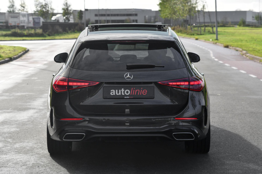 Mercedes-Benz C-Klasse Estate 300 e AMG Premium Plus. Pano, Memory, Distro+, HUD, 360 3D, Trekh, Burm, Keyless, Digital, Stuurvw! Mercedes-Benz C-Klasse Estate 300 e AMG Premium Plus. Pano, Memory, Distro+, HUD, 360 3D, Trekh, Burm, Keyless, Digital, Stuurvw!