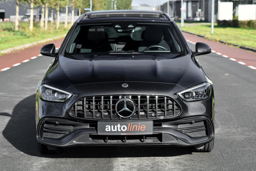 Mercedes-Benz C-Klasse Estate 300 e AMG Premium Plus. Pano, Memory, Distro+, HUD, 360 3D, Trekh, Burm, Keyless, Digital, Stuurvw! Mercedes-Benz C-Klasse Estate 300 e AMG Premium Plus. Pano, Memory, Distro+, HUD, 360 3D, Trekh, Burm, Keyless, Digital, Stuurvw!