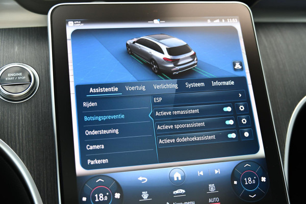 Mercedes-Benz C-Klasse Estate 300 e AMG Premium Plus. Pano, Memory, Distro+, HUD, 360 3D, Trekh, Burm, Keyless, Digital, Stuurvw! Mercedes-Benz C-Klasse Estate 300 e AMG Premium Plus. Pano, Memory, Distro+, HUD, 360 3D, Trekh, Burm, Keyless, Digital, Stuurvw!