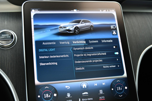 Mercedes-Benz C-Klasse Estate 300 e AMG Premium Plus. Pano, Memory, Distro+, HUD, 360 3D, Trekh, Burm, Keyless, Digital, Stuurvw! Mercedes-Benz C-Klasse Estate 300 e AMG Premium Plus. Pano, Memory, Distro+, HUD, 360 3D, Trekh, Burm, Keyless, Digital, Stuurvw!