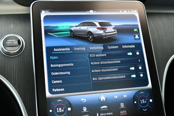 Mercedes-Benz C-Klasse Estate 300 e AMG Premium Plus. Pano, Memory, Distro+, HUD, 360 3D, Trekh, Burm, Keyless, Digital, Stuurvw! Mercedes-Benz C-Klasse Estate 300 e AMG Premium Plus. Pano, Memory, Distro+, HUD, 360 3D, Trekh, Burm, Keyless, Digital, Stuurvw!