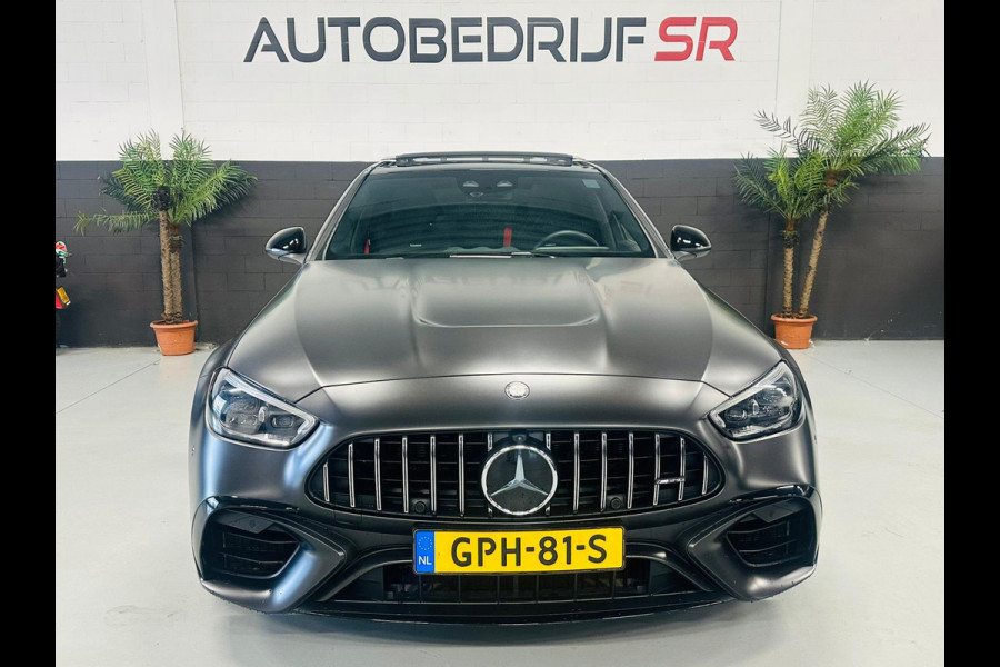 Mercedes-Benz C-Klasse AMG 63 C63 C63s Performance Panoramadak! Sfeerverlichting! Burmester! Vol opties!