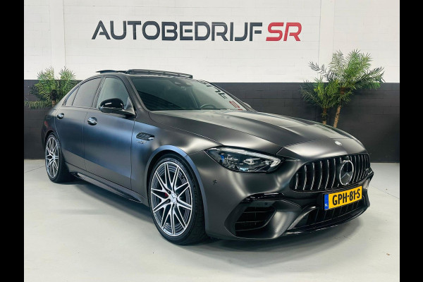 Mercedes-Benz C-Klasse AMG 63 C63 C63s Performance Panoramadak! Sfeerverlichting! Burmester! Vol opties!