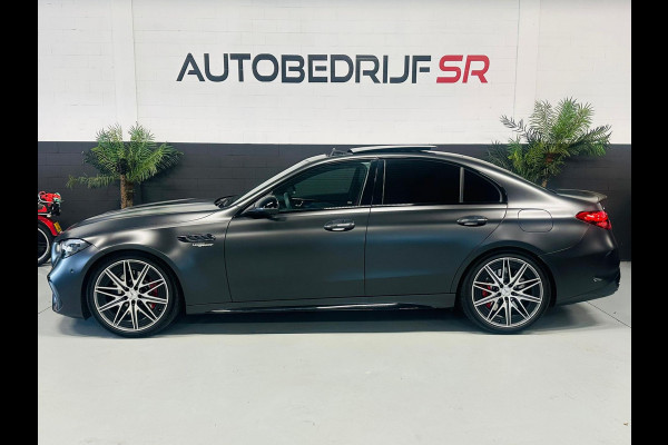 Mercedes-Benz C-Klasse AMG 63 C63 C63s Performance Panoramadak! Sfeerverlichting! Burmester! Vol opties!