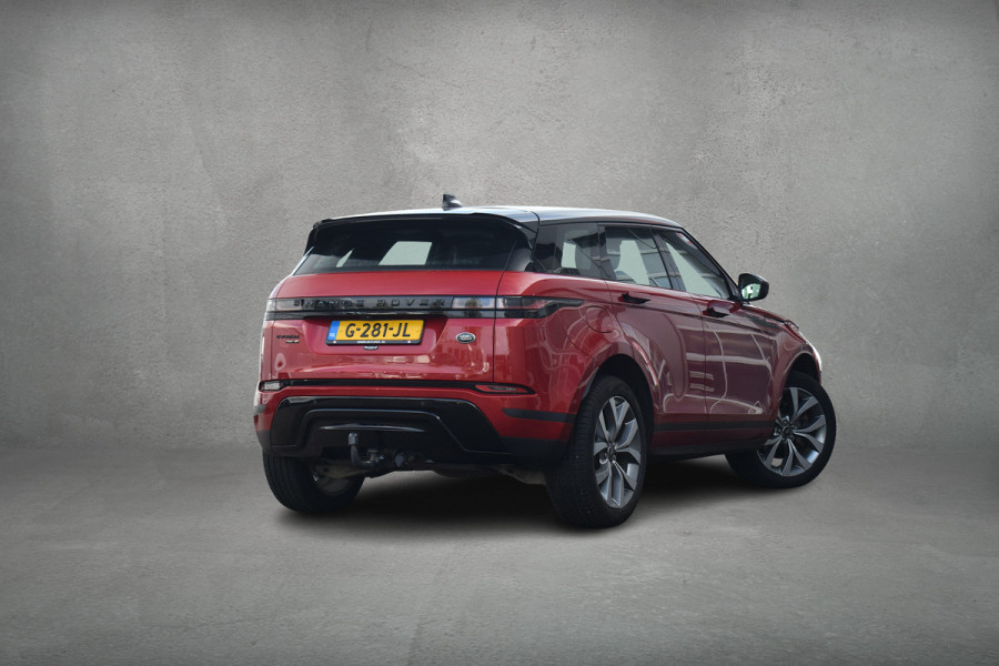 Land Rover Range Rover Evoque 2.0 P200 AWD R-Dynamic | Trekhaak | Pano | Meridian | Leer | Stuurverw. Land Rover Range Rover Evoque 2.0 P200 AWD R-Dynamic | Trekhaak | Pano | Meridian | Leer | Stuurverw.