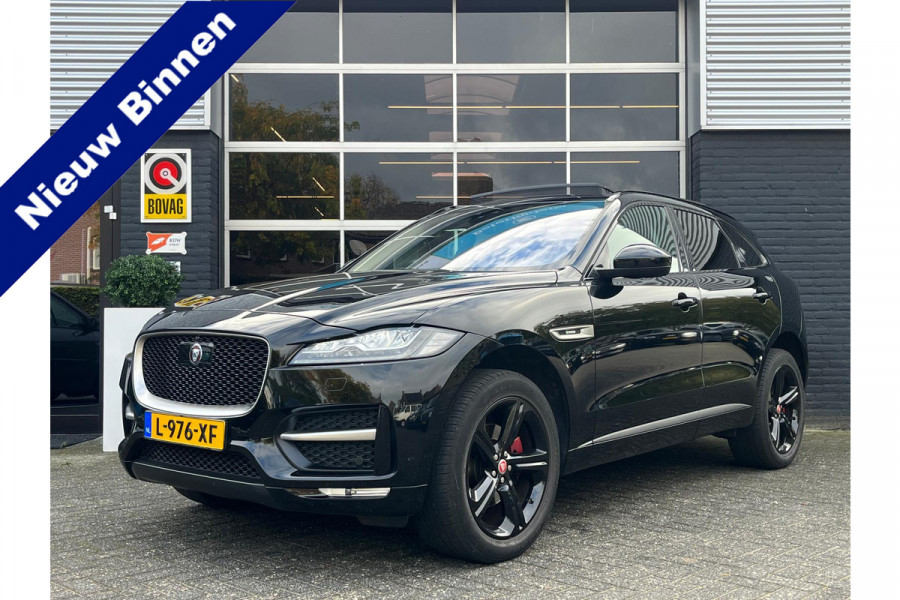 Jaguar F-Pace 2.0t AWD R-Sport, Automaat, Pano, Camera, Cruise, Median, Memory Jaguar F-Pace 2.0t AWD R-Sport, Automaat, Pano, Camera, Cruise, Median, Memory