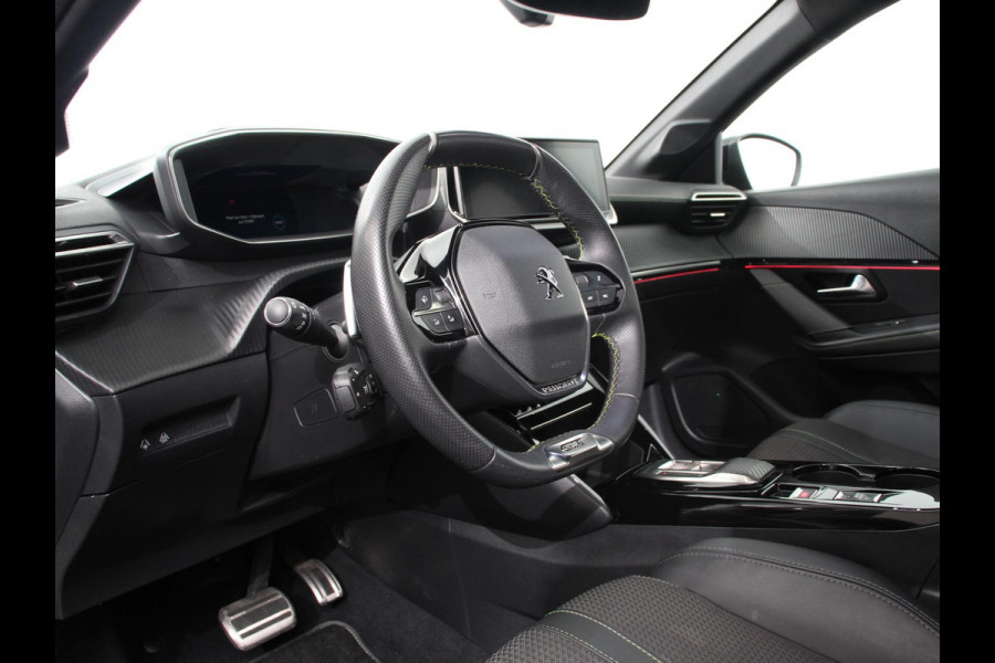 Peugeot 208 1.2 PureTech 100pk Automaat GT-Line | Navigatie | Apple Carplay/Android Auto | Airco | Parkeer sensoren | Cruise Control | Led | Lichtmetalen Velgen Peugeot 208 1.2 PureTech 100pk Automaat GT-Line | Navigatie | Apple Carplay/Android Auto | Airco | Parkeer sensoren | Cruise Control | Led | Lichtmetalen Velgen