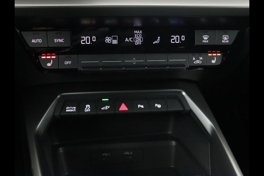 Audi A3 Sportback 40 TFSI e Edition | Leder | Carplay | Navigatie | Stoelverwarming | Cruise Control Adaptief | LMV 16 |