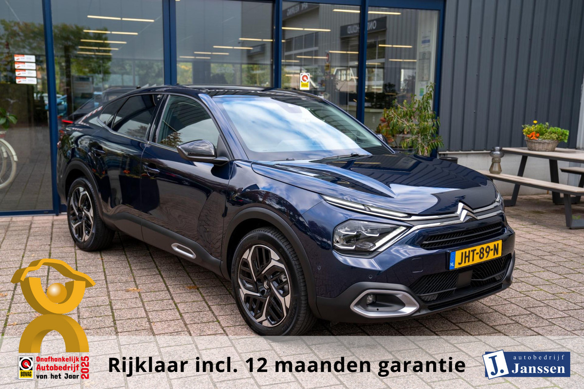 Citroën C4 X 1.2 Puretech Max|Prijs rijklaar incl. 12 mnd garantie| Carplay Schuif/kanteldak Head-up display Camera PDC LMV NAV