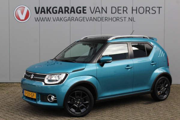 Suzuki Ignis 1.2-90pk Select. Mooie en luxe hoogzitter. Trekhaak, Keyless Entry, Lane Assist, Camera, Airco,