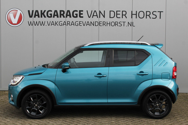 Suzuki Ignis 1.2-90pk Select. Mooie en luxe hoogzitter. Trekhaak, Keyless Entry, Lane Assist, Camera, Airco,
