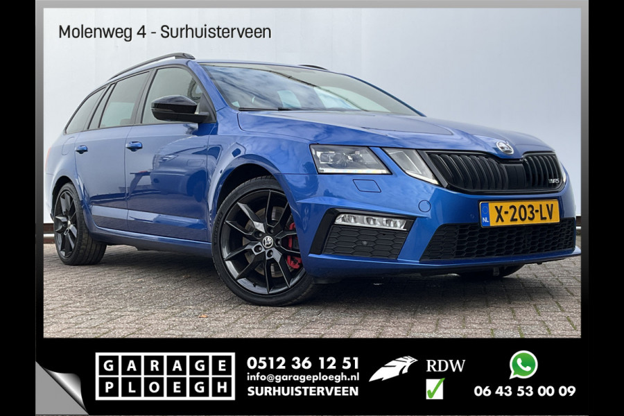 Škoda Octavia Combi 2.0 TSI RS Sportzetels Nav/Cam Carplay Stoelverw Elek.Klep Race-Blue Voll.Onderhouden! Škoda Octavia Combi 2.0 TSI RS Sportzetels Nav/Cam Carplay Stoelverw Elek.Klep Race-Blue Voll.Onderhouden!