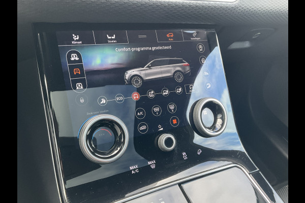 Land Rover Range Rover Velar 2.0 I4 Turbo AWD R-Dynamic Pano HUD Meridian Leer Stuur/Stoelverw Memory VOL! Land Rover Range Rover Velar 2.0 I4 Turbo AWD R-Dynamic Pano HUD Meridian Leer Stuur/Stoelverw Memory VOL!