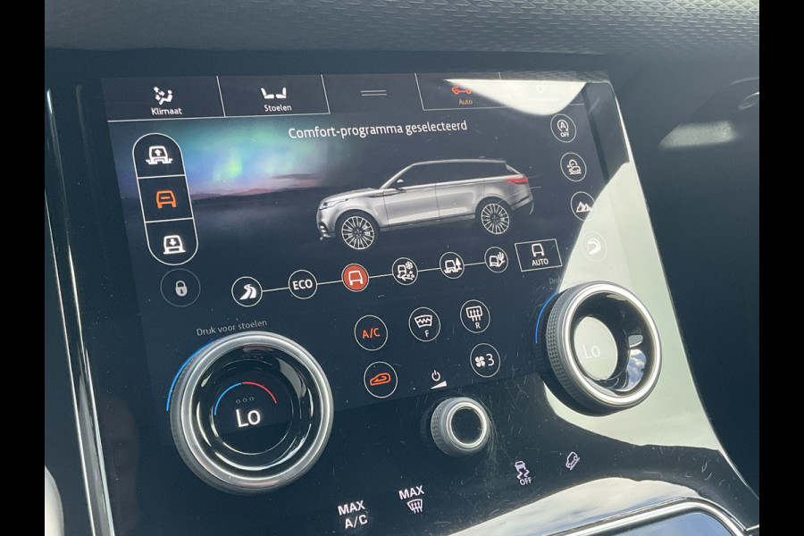 Land Rover Range Rover Velar 2.0 I4 Turbo AWD R-Dynamic Pano HUD Meridian Leer Stuur/Stoelverw Memory VOL! Land Rover Range Rover Velar 2.0 I4 Turbo AWD R-Dynamic Pano HUD Meridian Leer Stuur/Stoelverw Memory VOL!