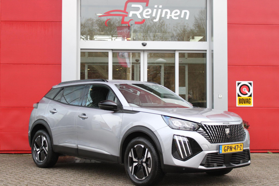 Peugeot 2008 1.2 100PK ALLURE | NAVIGATIE | APPLE CARPLAY/ANDROID AUTO | DAB RADIO | LED | PARKEERSENSOREN | ACHTERUIRIJCAMERA | DODEHOEKDETECTIE | 360° CAMERA | ADAPTIVE CRUISECONTROL | 3D-COCKPIT | ZWARTE DAKRAILS | 17" LICHTMETAAL |