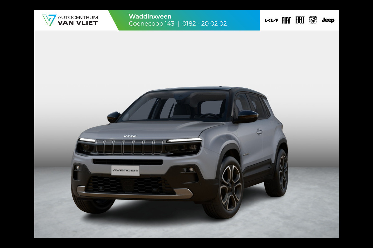 Jeep Avenger 1.2 e-Hybrid Summit | Uit voorraad leverbaar | Winter Pack | Schuif/Kanteldak | Infotaiment&Convenience Pack | Bicolore