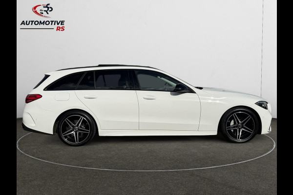 Mercedes-Benz C-Klasse Estate 180 AMG Line|Pano Trekhaak Cruise Camera Stoelverw. Sfeerverlichting Dodehoek Carplay& Android auto
