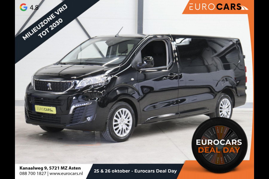 Peugeot Expert 2.0 BlueHDI Long Premium Dubbele Cabine Automaat Pack Look Navigatie Airco Bluetooth Parkeer sensoren Cruise Control Trekhaak *