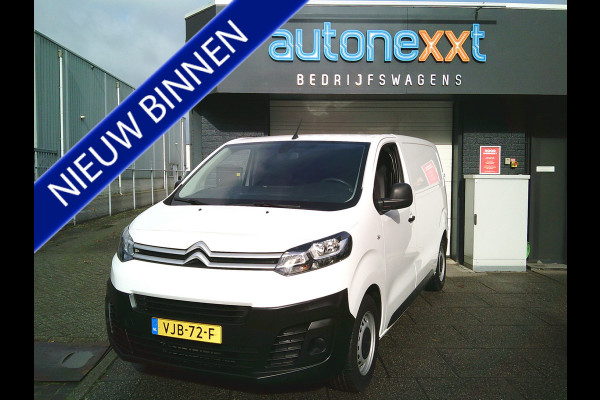 Citroën Jumpy 1.5 BlueHDI 120 pk M Club 120 pk I Navigatie I Cruisecontrol I 6 versnellingen 1e eigenaar !onderhoudsboekjes Inruil personenauto mogelijk!