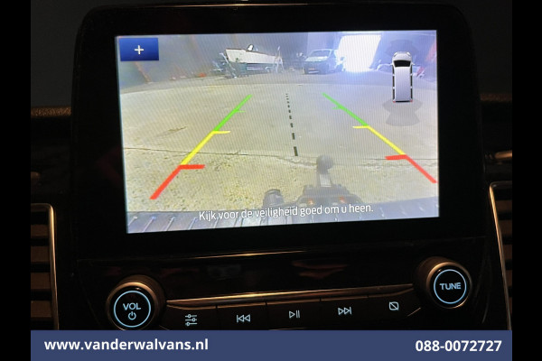 Ford Transit Custom 2.0 TDCI 170pk L2H1 Euro6 Airco | 2x zijdeur | Camera | Navigatie | Apple Carplay | LED | 2800kg Trekhaak Cruisecontrol, Stoelverwarming, Verwarmde voorruit, Parkeersensoren, Bijrijdersbank
