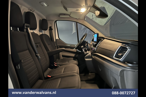 Ford Transit Custom 2.0 TDCI 170pk L2H1 Euro6 Airco | 2x zijdeur | Camera | Navigatie | Apple Carplay | LED | 2800kg Trekhaak Cruisecontrol, Stoelverwarming, Verwarmde voorruit, Parkeersensoren, Bijrijdersbank
