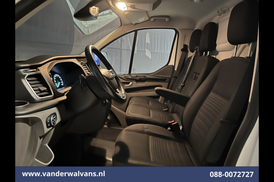 Ford Transit Custom 2.0 TDCI 170pk L2H1 Euro6 Airco | 2x zijdeur | Camera | Navigatie | Apple Carplay | LED | 2800kg Trekhaak Cruisecontrol, Stoelverwarming, Verwarmde voorruit, Parkeersensoren, Bijrijdersbank