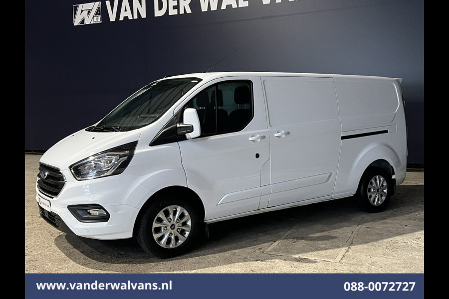 Ford Transit Custom 2.0 TDCI 170pk L2H1 Euro6 Airco | 2x zijdeur | Camera | Navigatie | Apple Carplay | LED | 2800kg Trekhaak Cruisecontrol, Stoelverwarming, Verwarmde voorruit, Parkeersensoren, Bijrijdersbank