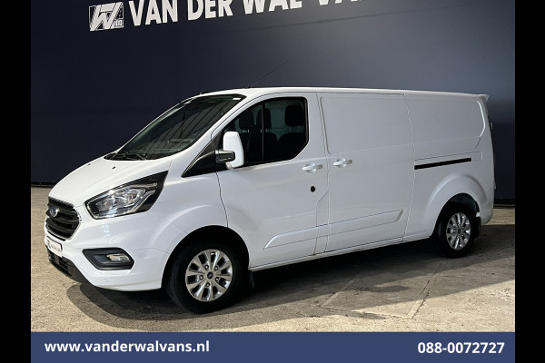 Ford Transit Custom 2.0 TDCI 170pk L2H1 Euro6 Airco | 2x zijdeur | Camera | Navigatie | Apple Carplay | LED | 2800kg Trekhaak Cruisecontrol, Stoelverwarming, Verwarmde voorruit, Parkeersensoren, Bijrijdersbank