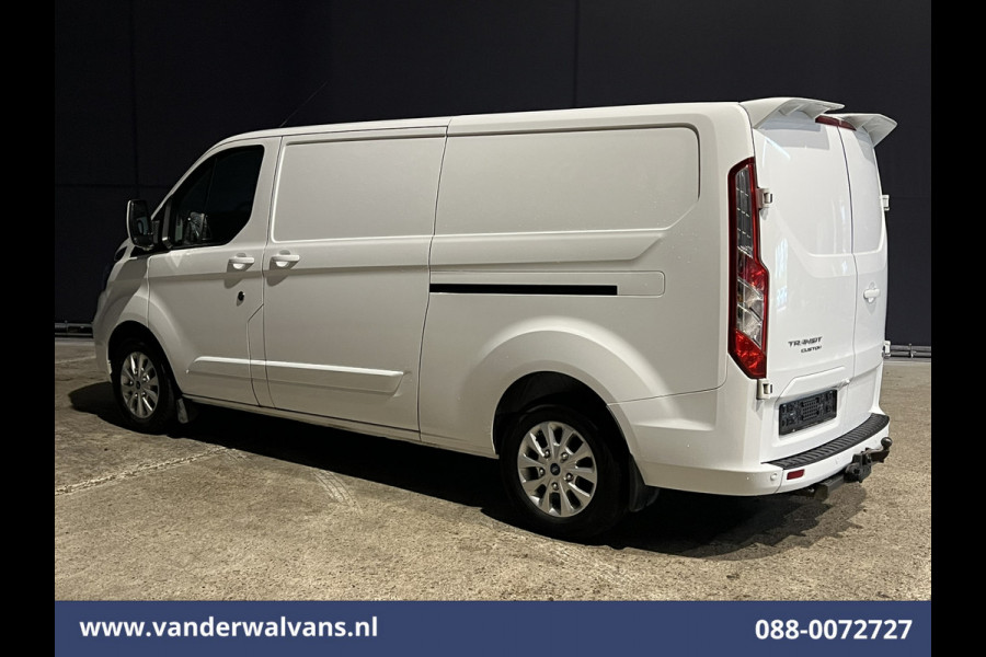 Ford Transit Custom 2.0 TDCI 170pk L2H1 Euro6 Airco | 2x zijdeur | Camera | Navigatie | Apple Carplay | LED | 2800kg Trekhaak Cruisecontrol, Stoelverwarming, Verwarmde voorruit, Parkeersensoren, Bijrijdersbank