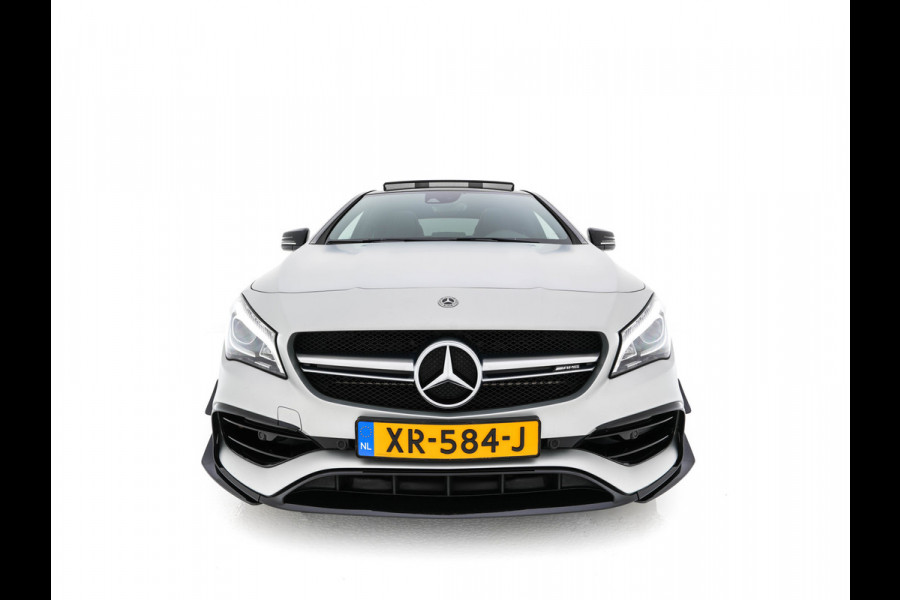 Mercedes-Benz CLA-Klasse AMG 45 4MATIC Ambition Aut. *PANO | AMG-AERO-PACK | RECARO-SPORTSEATS | MICROFIBRE | FULL-LED | MEMORY-PACK | HARMAN/KARDON-SURROUD | KEYLESS | HEATED-SEATS | NAVI-FULLMAP | SHIFT-PADDLES | 19''ALU*