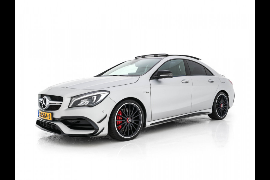 Mercedes-Benz CLA-Klasse AMG 45 4MATIC Ambition Aut. *PANO | AMG-AERO-PACK | RECARO-SPORTSEATS | MICROFIBRE | FULL-LED | MEMORY-PACK | HARMAN/KARDON-SURROUD | KEYLESS | HEATED-SEATS | NAVI-FULLMAP | SHIFT-PADDLES | 19''ALU*