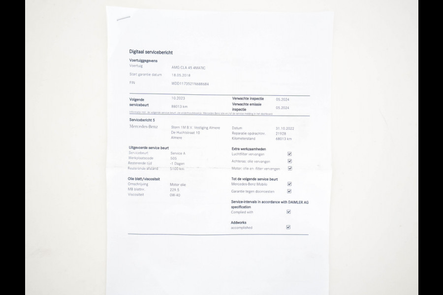 Mercedes-Benz CLA-Klasse AMG 45 4MATIC Ambition Aut. *PANO | AMG-AERO-PACK | RECARO-SPORTSEATS | MICROFIBRE | FULL-LED | MEMORY-PACK | HARMAN/KARDON-SURROUD | KEYLESS | HEATED-SEATS | NAVI-FULLMAP | SHIFT-PADDLES | 19''ALU*