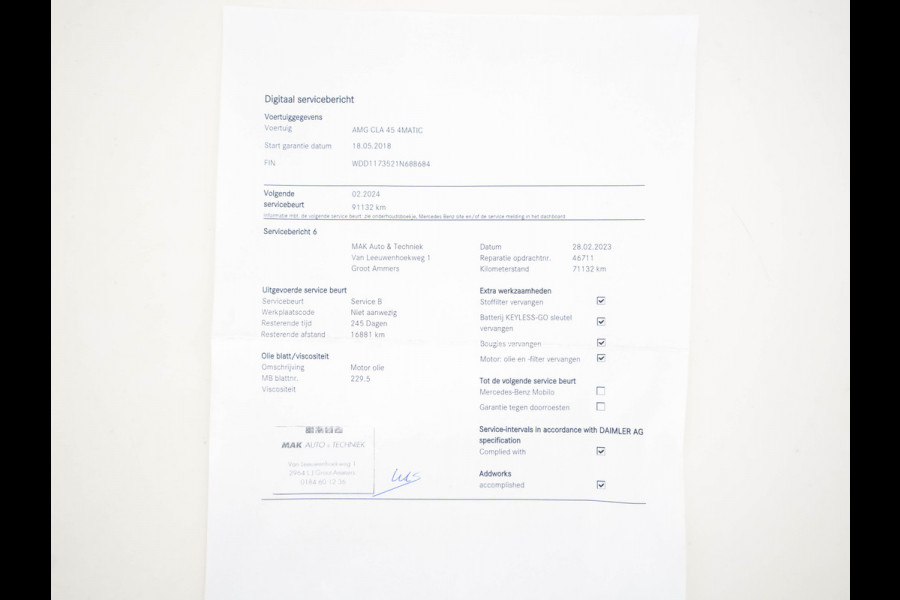 Mercedes-Benz CLA-Klasse AMG 45 4MATIC Ambition Aut. *PANO | AMG-AERO-PACK | RECARO-SPORTSEATS | MICROFIBRE | FULL-LED | MEMORY-PACK | HARMAN/KARDON-SURROUD | KEYLESS | HEATED-SEATS | NAVI-FULLMAP | SHIFT-PADDLES | 19''ALU*