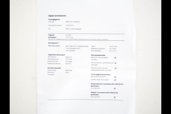 Mercedes-Benz CLA-Klasse AMG 45 4MATIC Ambition Aut. *PANO | AMG-AERO-PACK | RECARO-SPORTSEATS | MICROFIBRE | FULL-LED | MEMORY-PACK | HARMAN/KARDON-SURROUD | KEYLESS | HEATED-SEATS | NAVI-FULLMAP | SHIFT-PADDLES | 19''ALU*