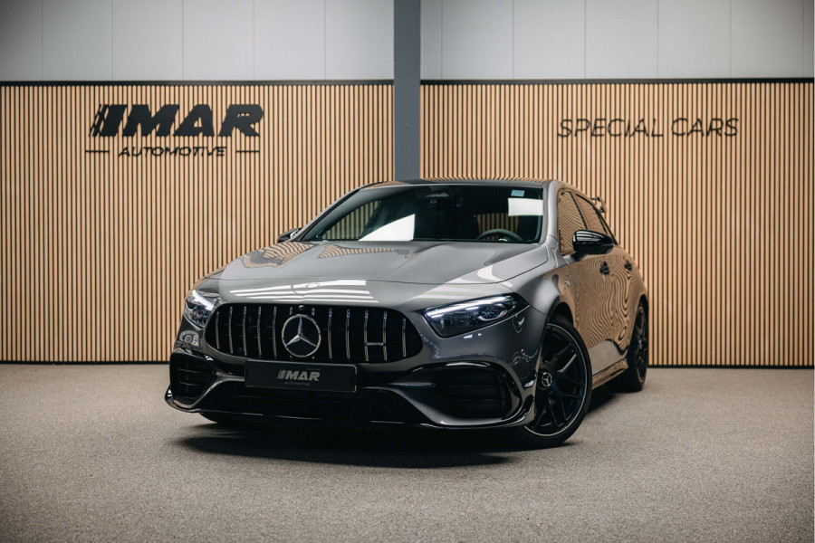 Mercedes-Benz A-Klasse AMG 45 S 4MATIC+ | Pano | Sportstoelen | Burmester | Stuurverwarming | Mercedes-Benz A-Klasse AMG 45 S 4MATIC+ | Pano | Sportstoelen | Burmester | Stuurverwarming |