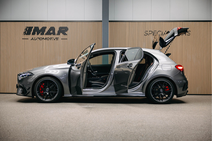 Mercedes-Benz A-Klasse AMG 45 S 4MATIC+ | Pano | Sportstoelen | Burmester | Stuurverwarming | Mercedes-Benz A-Klasse AMG 45 S 4MATIC+ | Pano | Sportstoelen | Burmester | Stuurverwarming |