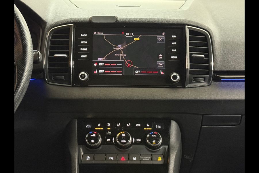 Škoda Karoq 1.5 TSI DSG 4x4 Sportline Business | 1800KG Trekgewicht | Carplay | Sportstoelen | Camera