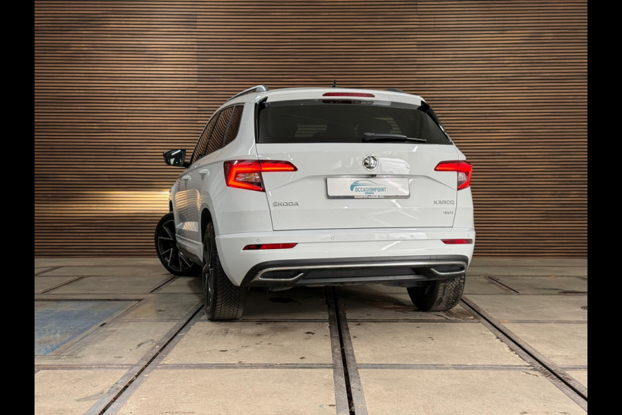 Škoda Karoq 1.5 TSI DSG 4x4 Sportline Business | 1800KG Trekgewicht | Carplay | Sportstoelen | Camera