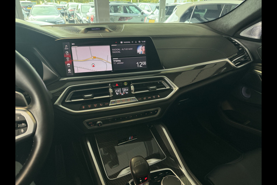 BMW X6 M Competition / Trekhaak / Panoramadak / 360Camera / Head-up / Rear Entertainment / Bowers & Wilkens / 22'' / Softclose / Intr.voorverwarming / Carbon intr. / Stoelventilatie / Stuur+Stoelverwarming / DAB BMW X6 M Competition / Trekhaak / Panoramadak / 360Camera / Head-up / Rear Entertainment / Bowers & Wilkens / 22'' / Softclose / Intr.voorverwarming / Carbon intr. / Stoelventilatie / Stuur+Stoelverwarming / DAB