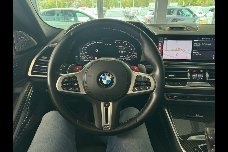 BMW X6 M Competition / Trekhaak / Panoramadak / 360Camera / Head-up / Rear Entertainment / Bowers & Wilkens / 22'' / Softclose / Intr.voorverwarming / Carbon intr. / Stoelventilatie / Stuur+Stoelverwarming / DAB BMW X6 M Competition / Trekhaak / Panoramadak / 360Camera / Head-up / Rear Entertainment / Bowers & Wilkens / 22'' / Softclose / Intr.voorverwarming / Carbon intr. / Stoelventilatie / Stuur+Stoelverwarming / DAB