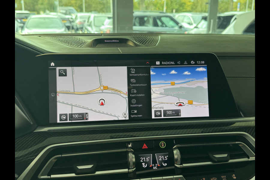 BMW X6 M Competition / Trekhaak / Panoramadak / 360Camera / Head-up / Rear Entertainment / Bowers & Wilkens / 22'' / Softclose / Intr.voorverwarming / Carbon intr. / Stoelventilatie / Stuur+Stoelverwarming / DAB BMW X6 M Competition / Trekhaak / Panoramadak / 360Camera / Head-up / Rear Entertainment / Bowers & Wilkens / 22'' / Softclose / Intr.voorverwarming / Carbon intr. / Stoelventilatie / Stuur+Stoelverwarming / DAB