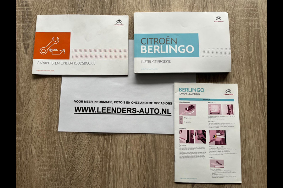 Citroën Berlingo AUTOMAAT SERVICEWAGEN 1.6 BlueHDI 100PK euro6 S&S, Bott kast, V230 Omvormer, Standkachel, Trekhaak, RIJKLAARPRIJS